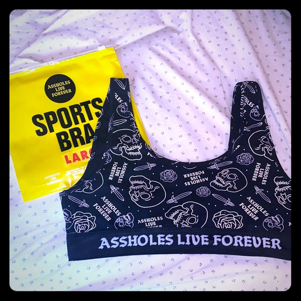Skulls and Daggers Sports Bra 💀